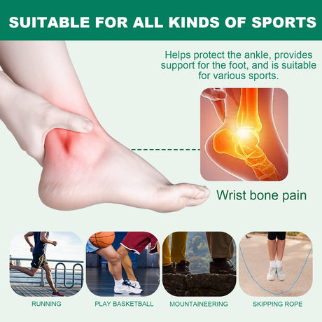 Self-Adhesive Sports Bandage Wrap, Prevent Running Sports Sprain Protection Ankle Joint Ankle Bandage - V.I.P Digital Presence