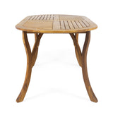 Acacia Wood 70" Dining Table - V.I.P Digital Presence
