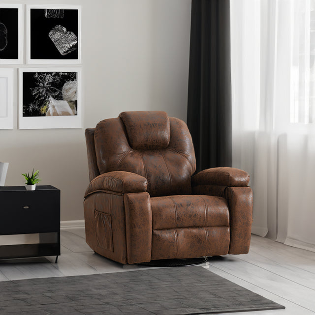 Oversized Single Sofa Armchair with Side Pockets Couches, for Living Room Meeting Room Bedroom - V.I.P Digital Presence