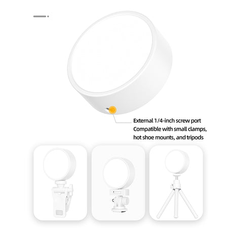 Mini fill light, mobile tofu selfie light, video conference live light, magnetic pocket light - V.I.P Digital Presence