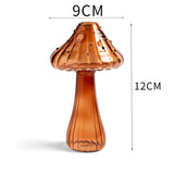Glass Mushroom Vase Aromatherapy Vase Hydroponic Flower Arrangement Decoration Home Decoration Glass Creative Vase - V.I.P Digital Presence