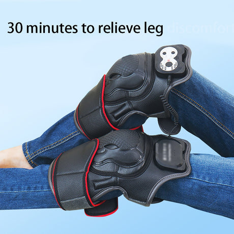 1 Pair Sports Gift Knee Joint Physiotherapy Portable Effective Heat Vibration Home Arthritis Pain Relief Timing Massager - V.I.P Digital Presence