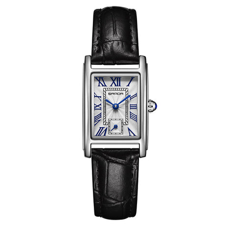 Watch Square Steel Band Quartz Watch Roman Numeral Waterproof Quartz Ladies Belt Watch - V.I.P Digital Presence