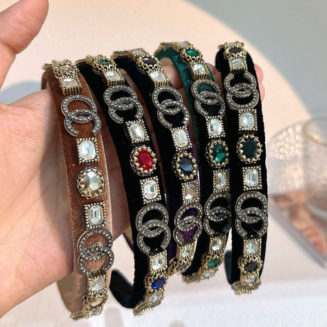 Fine edged glass drill sponge hair hoop - V.I.P Digital Presence