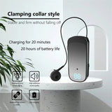K65 Collar style Telescopic Cable Bluetooth Earphones In Ear Digital Display Long Range Business Single Ear Earphones 5.2 - V.I.P Digital Presence