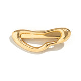 Summer temperament metal hair clip female Hairpin simple irregular back of the head clip - V.I.P Digital Presence