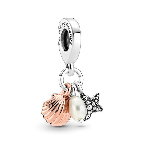 Panjia Pearl Freshwater Aquaculture Pearl Starfish and Shell Trinity Pendant Beach Charm Jewelry Accessories Summer - V.I.P Digital Presence