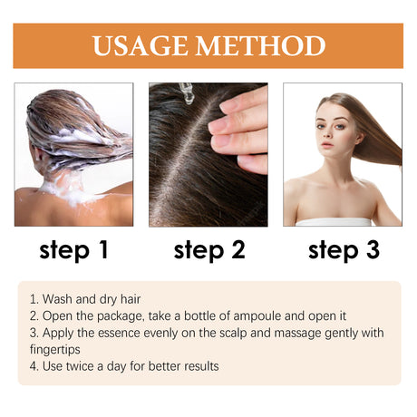 Mypa Ampoule, Strengthen And Repair Hair, Prevent Hair Loss, Strengthen Hair Root And Thicken Hair And Scalp Massage Solution - V.I.P Digital Presence