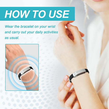 Ion Bracelet, Firming Abdominal Thigh Fat Relief Dizziness Body Discomfort Care Bracelet - V.I.P Digital Presence