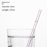 Eco-Friendly High Borosilicate Glass Straw Durable Heat-Resistant Starbucks Kids Straw 27cm Customized - V.I.P Digital Presence