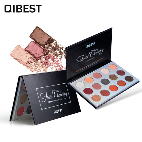 QIBEST 15 Color Eyeshadow Palette Renaissance Eyeshadow Palette Sunset Eyeshadow - V.I.P Digital Presence
