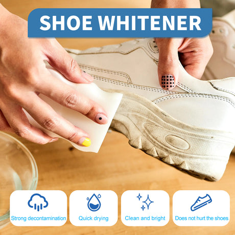Shoe Brightening Cleaner, Remove Yellow Edge Decontamination Cleaning Whitening Small White Shoes Cleaning Shoeshine Agent - V.I.P Digital Presence