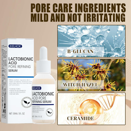 Lactosyl Acid Pore Narrowing Essence Skin Elastic Delicate Cleansing Blackhead Skin Care Essence - V.I.P Digital Presence