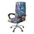Stretch Printed Computer Office Chair Covers Soft Fit Universal Desk Rotating Slipcovers Removable Washable Anti-Dust Spandex - V.I.P Digital Presence