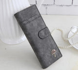 55card women female leather wallet business id credit card holder case passport cover wallets card holder carteira feminina - V.I.P Digital Presence