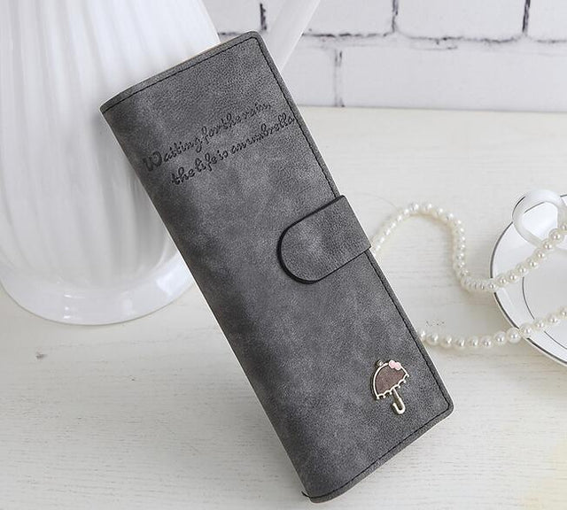 55card women female leather wallet business id credit card holder case passport cover wallets card holder carteira feminina - V.I.P Digital Presence