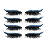 New Glitter Self-Adhesive Eyeliner Eyeshadow Sticker Double Eyelid False Eyelashes Waterproof Party Eye Makeup Sticker - V.I.P Digital Presence