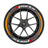SPORTS series car tire letter sticker DIY sticker personalized modification sticker 3D three-dimensional all-in-ode tire sticker - V.I.P Digital Presence