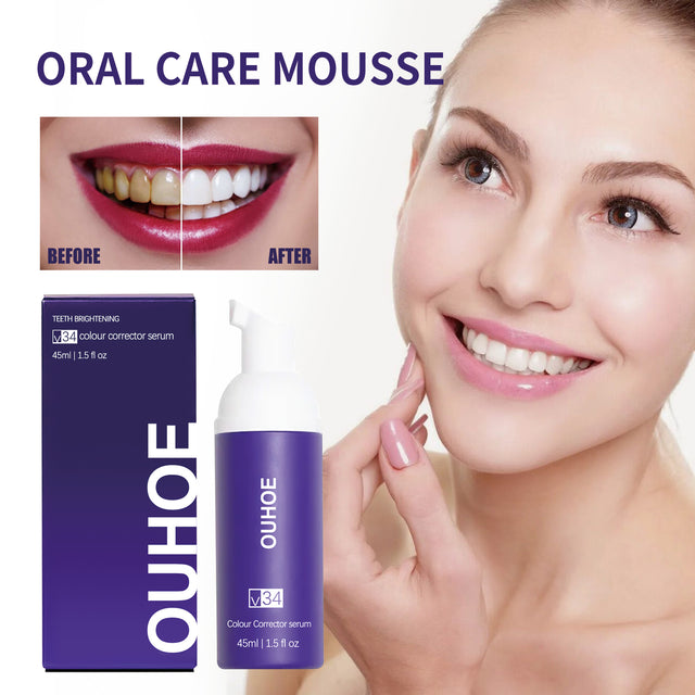 Tooth Cleaning Mousse, Anti-Decay Clean Teeth Tartar Breath Fresh Whitening Teeth Toothpaste - V.I.P Digital Presence