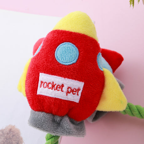 Pet cotton rope toy dog resistant to biting and grinding teeth - V.I.P Digital Presence