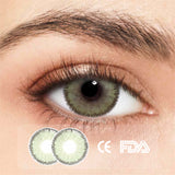 1 pair  FDA Certificate Eyes Beautiful Pupil Colorful Girl Cosplay Contact Lenses  EMILY GREEN - V.I.P Digital Presence
