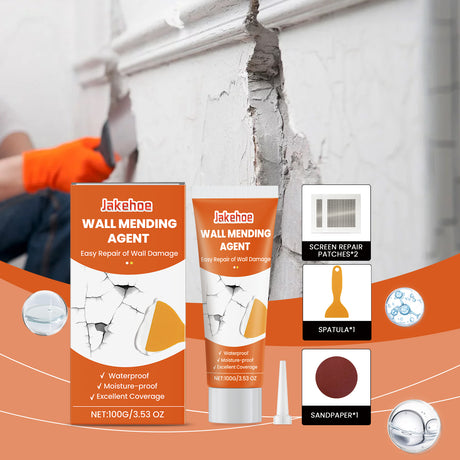 Wall Repair Kit Wall Hole Peeling Repair Wall Paste Cracked Nail Eye Wall Repair - V.I.P Digital Presence