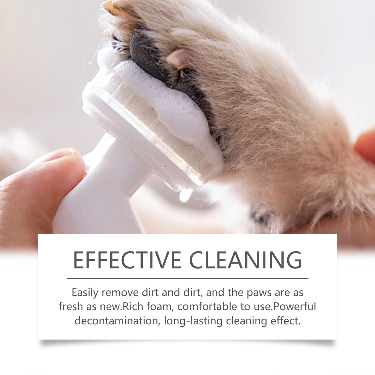 Pet Paw Foam Cleaner, Pet Cleaning, Moisturizing, Nourishing And Nourishing Cat And Dog Feet - V.I.P Digital Presence