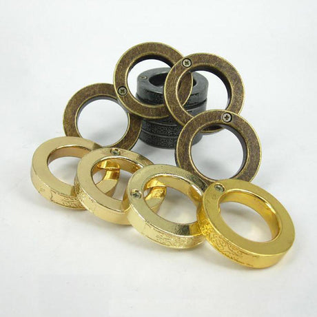 HARD SELF DEFENSE RING Men's Round Finger Hexagonal Ring Emergency Window Breaker Guard Ring - V.I.P Digital Presence