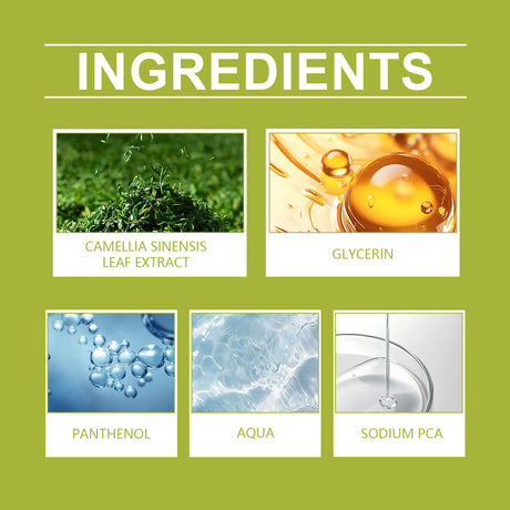 Green Tea Moisturizing Essence Gently Repair Facial Skin, Moisturizing And Radiant Plant Essence - V.I.P Digital Presence