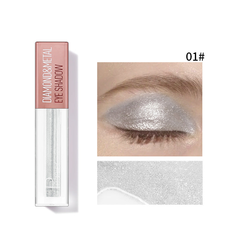 Pudaier Star Diamond Yaojin Liquid Eye Shadow Lying Silkworm Brightens Polarized Mermaid Ji Metal Eye Shadow Liquid - V.I.P Digital Presence