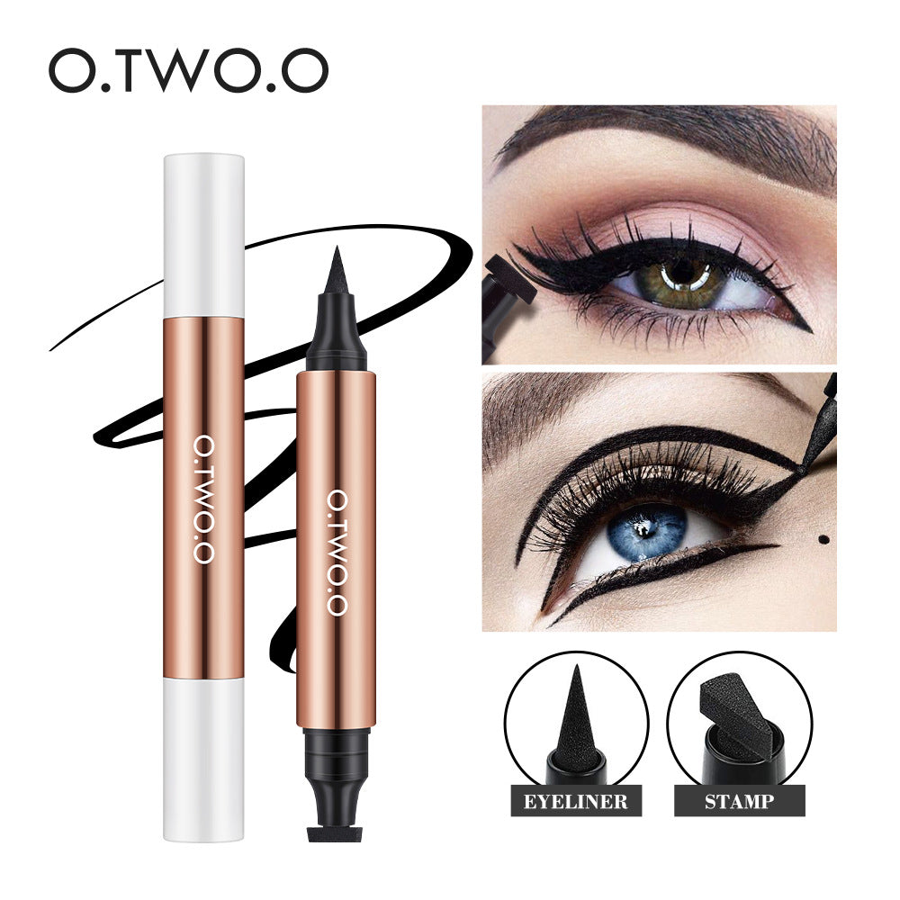 O.TWO.O Stamp Double-ended Eyeliner Charm Cat's Eye Eyeliner Pencil - V.I.P Digital Presence