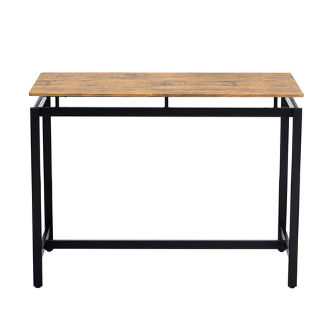 TREXM 5-piece compact bar table with table and stool - modern industrial design brown - V.I.P Digital Presence