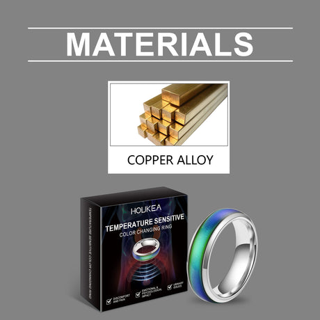 Color Changing Ring Everyday Portable Stylish Elegant Accessory Men's Body Care Ring - V.I.P Digital Presence