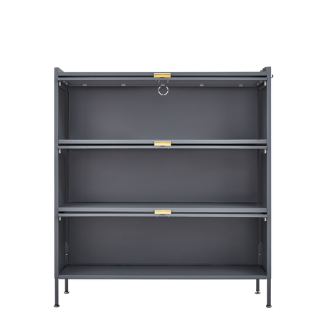 3 Tier Pantry Storage Cabinet Baker Racks for Kitchen with Storage Kitchen Pantry Storage Cabinet Microwave Rack Storage Rack - V.I.P Digital Presence