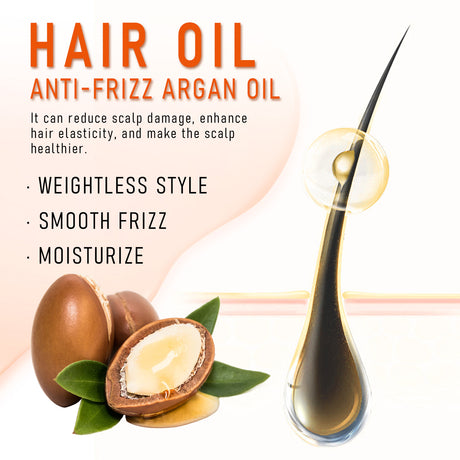 Hair Oil, Moisturize And Smooth Hair Care Repair Split End Dry Hair - V.I.P Digital Presence
