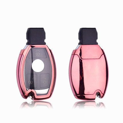 Hight quality PC+TPU key case cover Key case protective shell holder for Mercedes benz A B R G Class GLK GLA w204 W251 W463 W176 - V.I.P Digital Presence