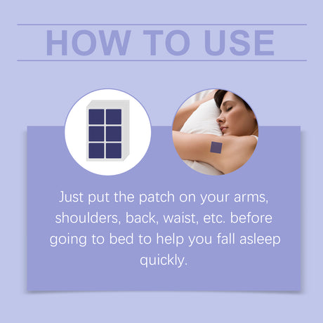 Lavender Sleep Patch Pamper The Sleeping Atmosphere At Night With A Gentle And Fragrant Sleep Body Care Patch - V.I.P Digital Presence