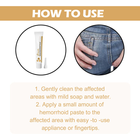 Hemorrhoid-Relef Cream, Relieve Itching Discomfort Repair Internal And External Mixed Nevus Anus Soothes Meat Ball Swelling - V.I.P Digital Presence