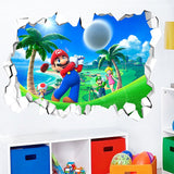 Mario Stickers Super Mario Stickers Children's Room Cartoon Self Adhesive Waterproof Wall Stickers - V.I.P Digital Presence