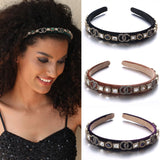 Fine edged glass drill sponge hair hoop - V.I.P Digital Presence