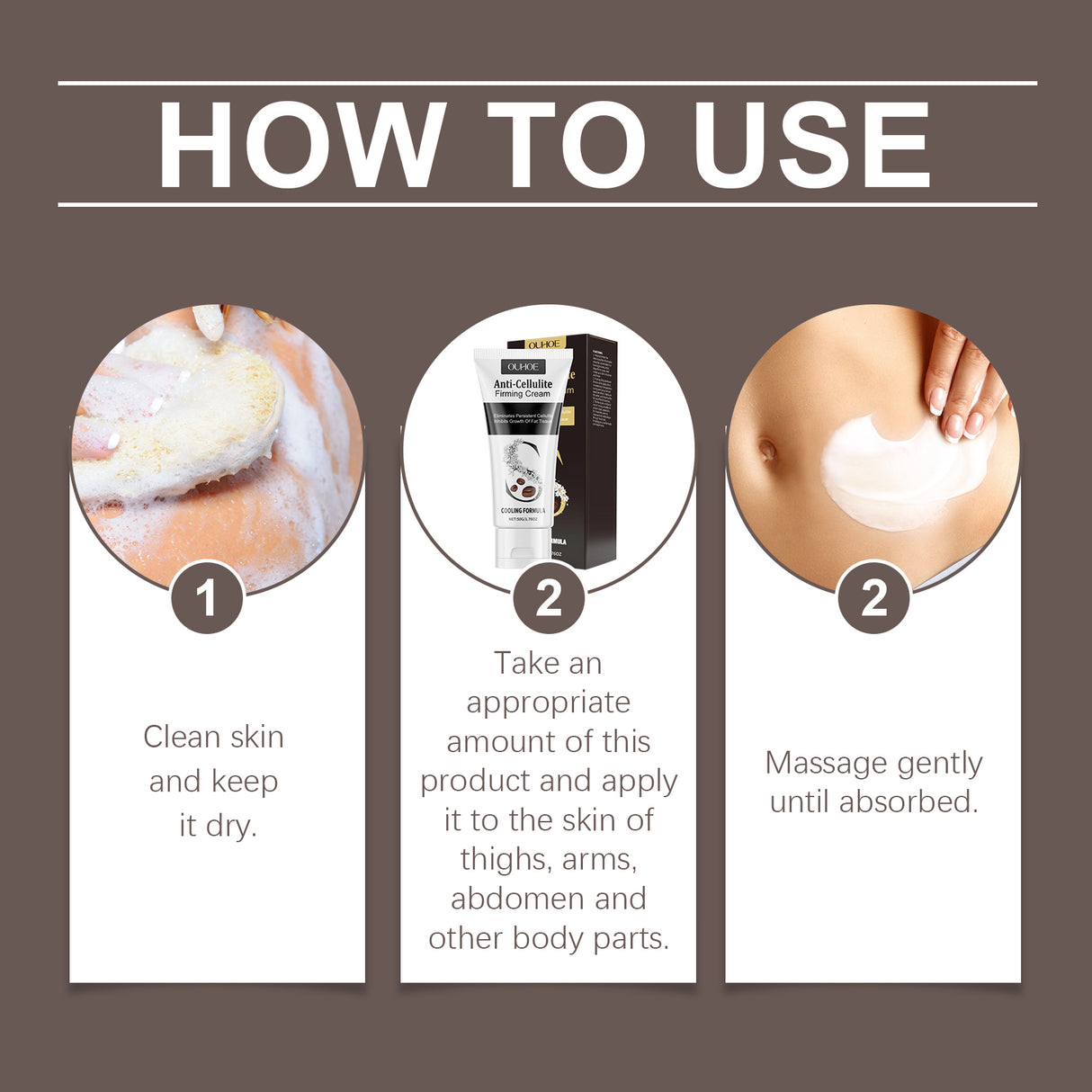 Firming Body Cream, Gentle Nourishing Skin Light Daily Massage Treatment For The Whole Body Beauty Cream