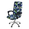 Stretch Printed Computer Office Chair Covers Soft Fit Universal Desk Rotating Slipcovers Removable Washable Anti-Dust Spandex - V.I.P Digital Presence