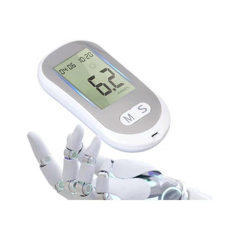 Easy Use Blood Glucose Meter Glucometer Digital Blood Glucose Meter Glucometre with Blood Glucose Test Strips - V.I.P Digital Presence