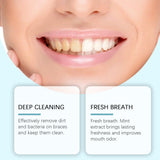 Braces Cleansing Mousse, Teeth And Mouth Fresher Corrector Gentle Cleansing Foam - V.I.P Digital Presence