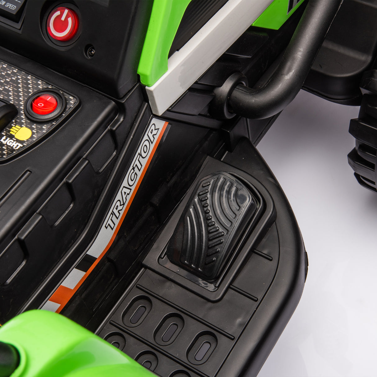 Children's electric tractor toy, powered by 24V battery, 200w * 2 motor 1.86-4.97MPH/remote control three speed adjustable - V.I.P Digital Presence