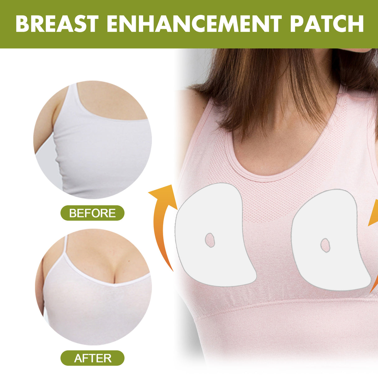 Breast Enhancement Patch, Chest Firming Anti-sagging Gather Breathable Plump Breasts Patch - V.I.P Digital Presence