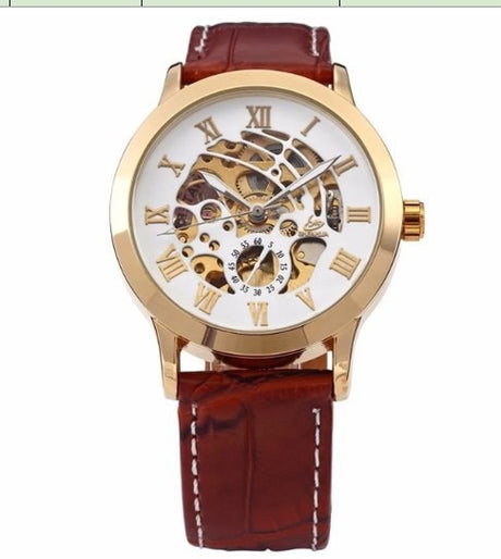 SHENHUA Men's Fashion Hollow out Watch Antique Fully Automatic Mechanical Watch - V.I.P Digital Presence