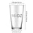 Round glass cup 16oz beer wheat cup body customized straight cup - V.I.P Digital Presence