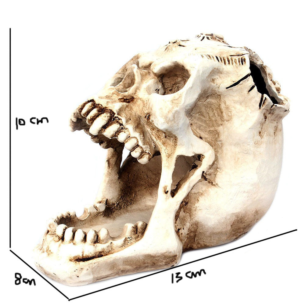 Fang Fang Terror Face Skull Storage Pen Holder Office Desktop - V.I.P Digital Presence