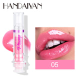 HANDAIYAN PLUMP & POUT Lip Plumping Booster Gloss, High Shine for Plumper Looking Lips,Extreme Shine Crystal Volume Lip Oil - V.I.P Digital Presence